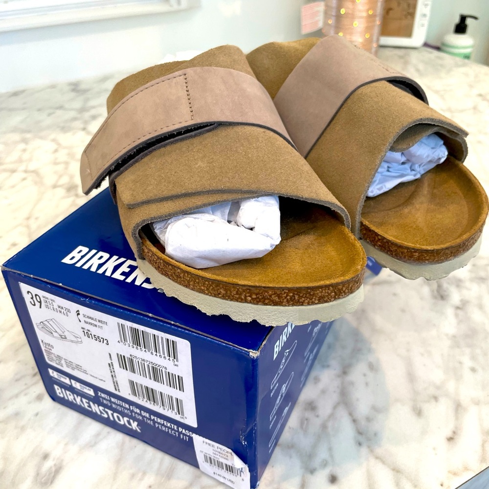 Great for fall! Get the  Birkenstocks people are waiting in line for!